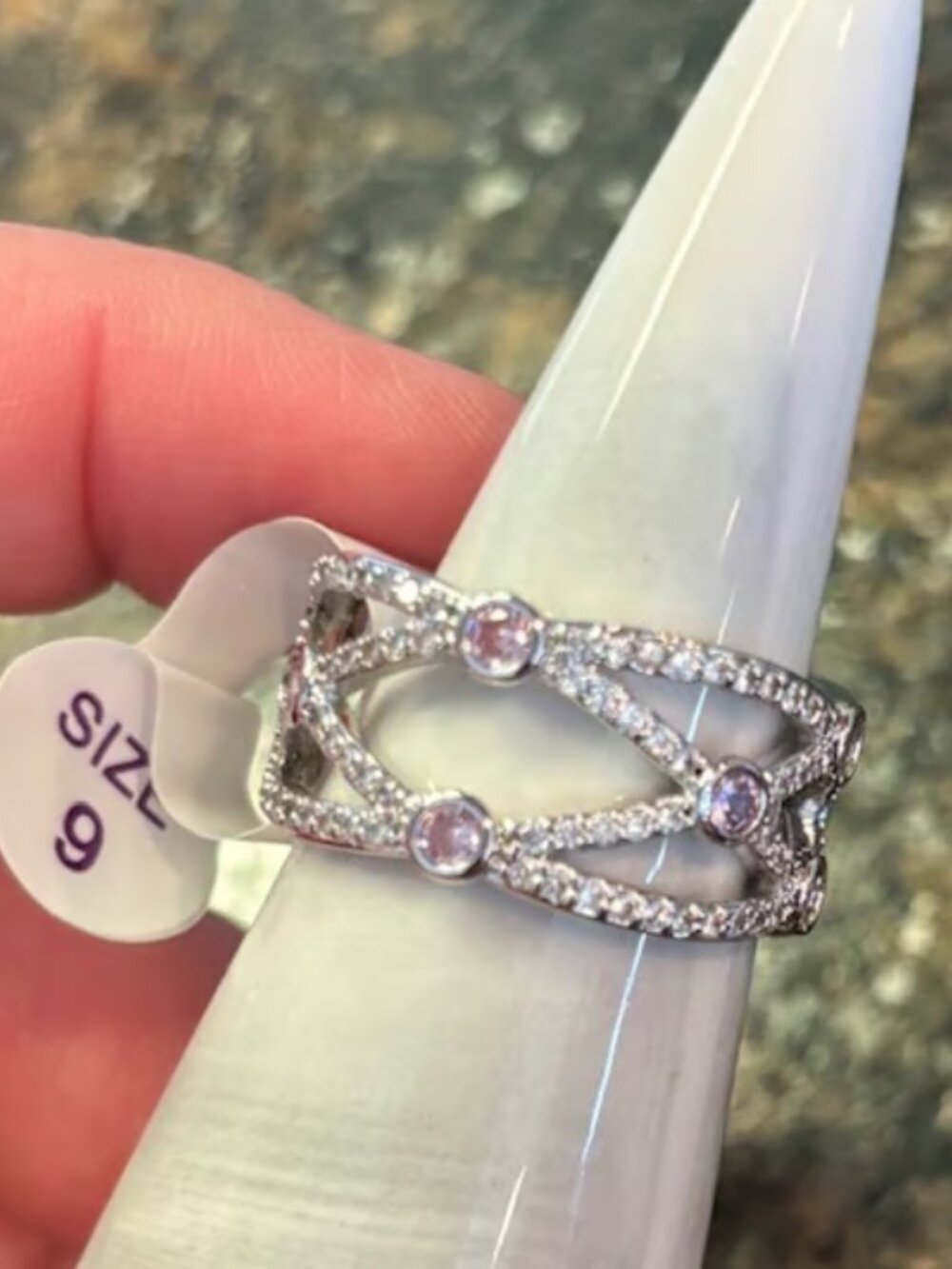Bomb Party RBP8622 Intricate Crossover Ring